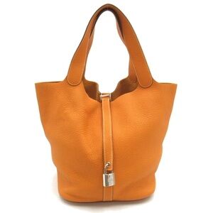 Pulicati Leather Tote Bag